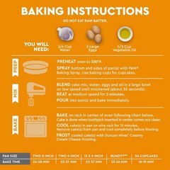 Carrot Cake Baking Mix Moist Dessert 15.25oz