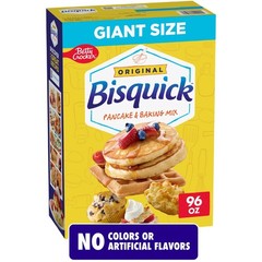 Betty Crocker Bisquick Original Pancake & Baking Mix, Giant Size, 96 oz New