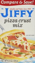 Pizza Crust Mix, 6.5 Ounce Pack of 6