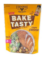 Fire & Smoke Society Bake Tasty Crispy Chicken Coating Mix 5.3 oz