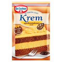 Dr.Oetker EGGNOG Cake cream filling 3 minute PREP 1 bag/120gFREE SHIPPING