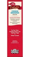 Betty Crocker Delights Cookie Brownie Bars Mix 17.4 oz Box – 8 PACK