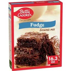 Betty Crocker Favorites Fudge Brownie Mix 16.3 oz Chocolate Brownies Baking Box