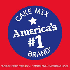 Betty Crocker Super Moist Delights Cake Mix, America’s Birthday Cake, 13.25 oz