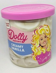 Dolly Parton Creamy Hard To Find Vanilla White Cake Frosting 16 oz Duncan Hines