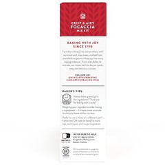 Crispy & Airy Focaccia Mix Kit – Includes Rosemary Sea Salt, Just Add Water!