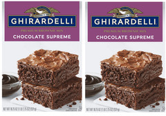 Chocolate Supreme Brownie Mix (2 Boxes, 18.75 oz. each box)