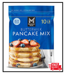 2 PACK – Member’s Mark Buttermilk Pancake Mix 10 Lbs (Total 20 lbs) FREE SHIP!!