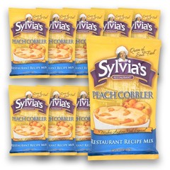 Sylvia’s Restaurant Peach Cobbler Recipe Mix, Delicious Desserts Made Easy wi…