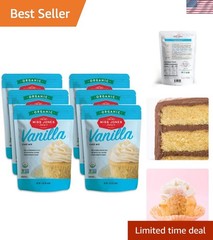 Miss Jones Organic Vanilla Cake Mix – Non-GMO, Allergy-Friendly, 6 Pack