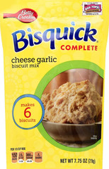 Betty Crocker Complete Cheese Garlic Biscuit Mix, Just Add Water! 7.5 Oz. = 6 t