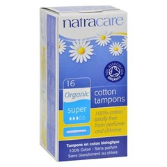 Natracare Tampons Super with Applicator 16 Pieces (Pack of 3)