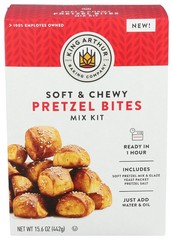 King Arthur Pretzel Bites Mix Kit SC 15.6 oz (Pack of 6)