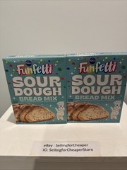 2X Funfetti Taylor Swift Sourdough Bread Mix 16.6oz Limited Edition Pack of 2
