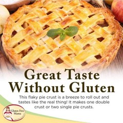 Gluten Free Pie Crust Mix | Pack of 6 | 18 oz | Gluten Free Mama | 6054