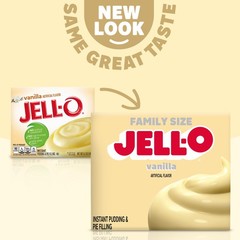 (8 pack) Jell-O Vanilla Instant Pudding Mix & Pie Filling, 5.1 oz. Box