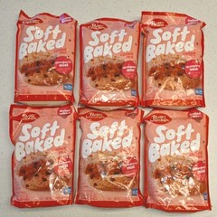 Lot Of 6 Betty Crocker Strawberry Mist Soft Baked Limited Edition Cookie Mix NEW