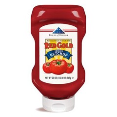 Red Gold Ketchup 1.25 Pound Pack of 4 Vegan Gluten Free Non GMO Certified Kosher