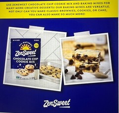 Keto Low Carb Chocolate Chip Cookie Mix Sugar / Grain free Non GMO ~7 lbs 4 Pack