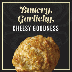 (4 pack) Red Lobster Rosemary Garlic Parmesan Biscuit Mix, Rosemary Garlic Herb