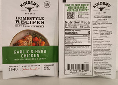 Kinder’s® Homestyle Recipes Garlic & Herb Chicken Seasoning Mix (2 PACK)