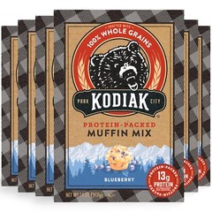 Kodiak Cakes Blueberry Muffin Mix Pack of 6 Protein 14 Ounce Each