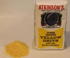 Atkinson Milling Stone Ground Yellow Grits 2 LB Bag for a Southern Breakfast