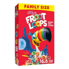Kellogg’s Froot Loops Original Family Size, 16.6 oz Box