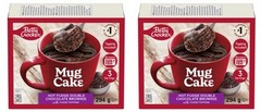 Betty Crocker Mug Cake Hot Fudge Double Chocolate Brownie 294g (2 Pack)