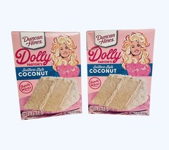 BRAND NEW Dolly Parton’s Duncan Hines Southern Style Coconut Cake Mix 15.5 oz
