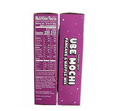 Two (2) Boxes Trader Joe’s Ube Mochi Pancake Waffle Mix Gluten Free 13.3oz 377g