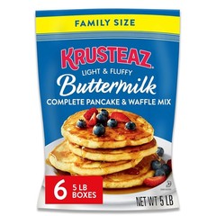 Buttermilk Pancake Mix, 5 lb x 6 – Light & Fluffy