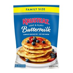 Family-Sized 30 lb Buttermilk Pancake & Waffle Mix – No Artificial Additives