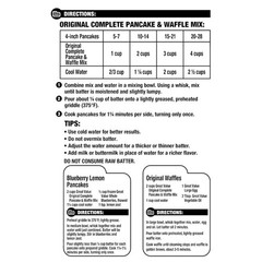 (3 pack) Great Value Complete Pancake & Waffle Mix, Extra Fluffy, Original