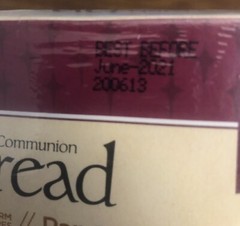 Communion Bread, Hard, 500 Count
