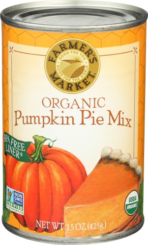 Farmers Market Foods Pumpkin Pie Mix 15 oz (Pack of 12)