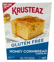 Krusteaz Gluten Free Honey Cornbread & Muffin Mix 15 oz