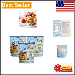 Pamela’s Gluten-Free Pancake & Waffle Mix – 12lb Total, Light & Fluffy Goodness