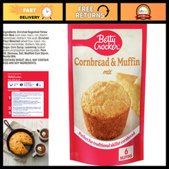 Authentic Cornbread & Muffin Mix – 6.5 oz Pack of 9 – Easy Baking Mix, Delicious