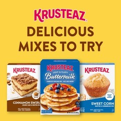 Krusteaz Honey Cornbread and Muffin Mix, 15 15 Ounce (Pack of 12), pancake