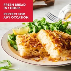 Crispy & Airy Focaccia Mix Kit – Includes Rosemary Sea Salt, Just Add Water!