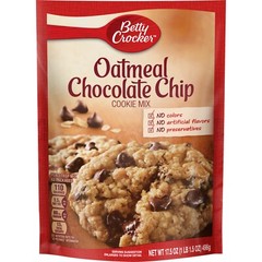 BETTY CROCKER COOKIES MIX OATMEAL CHOC CHIP – 17.5oz. – PACK OF 3