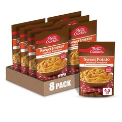 Betty Crocker Sweet Potato Mashed Potatoes, Made with Real Potatoes, 4.5 oz (Pac