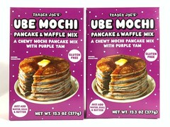 2X Trader Joe’s Ube Mochi Pancake Waffle Mix Fast Shipping Best By 9/2024