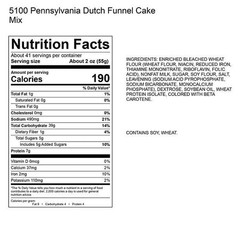 Gold Medal Pennsylvania Deluxe Dutch Funnel Cake Mix (5 lb. bags, 6 ct.)