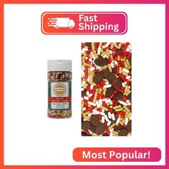 Mystic Sprinkles The Big Football Game Jimmy Mix 3oz Bottle (Red, Gold & White 3