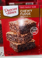 Duncan Hines Chewy Fudge Brownie Mix, 18.3 OZ