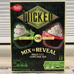 Wicked Theme; Betty Crocker Mix To Reveal Vanilla Cupcake Mix; Limited Edition