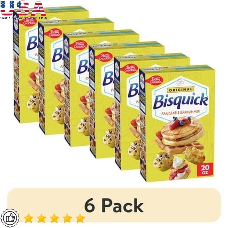 6 Pack Original Pancake Baking Mix 20oz Fluffy Breakfast Waffles Biscuits New