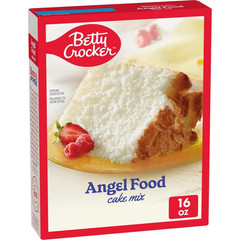 Betty Crocker Angel Food Cake Mix, Just Add Water, 16 oz